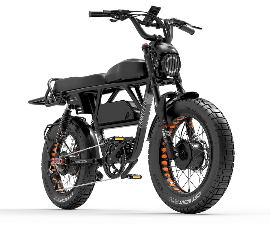 2023 LANKELEISI 2000W-48V-45AH, 20-4.0 inches 50 km/h cruising range