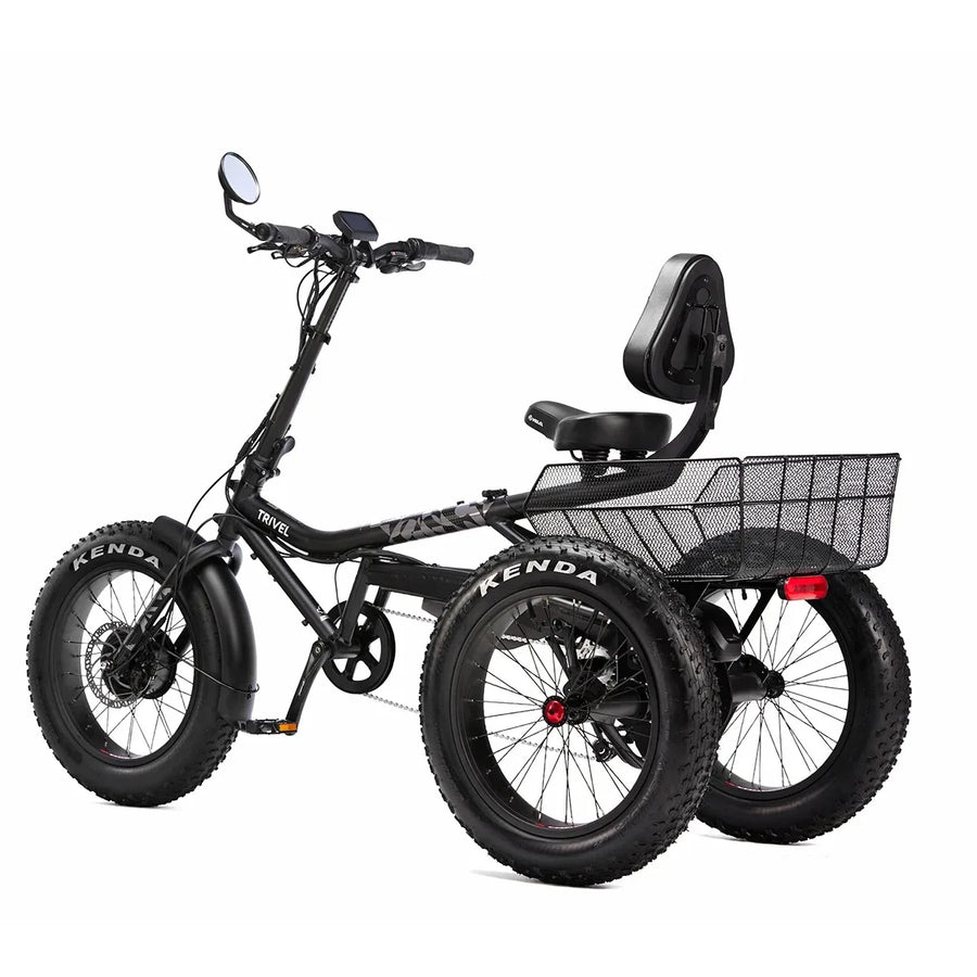 20 inch Electric Tricycle long-travel multi-purpose tricycle
