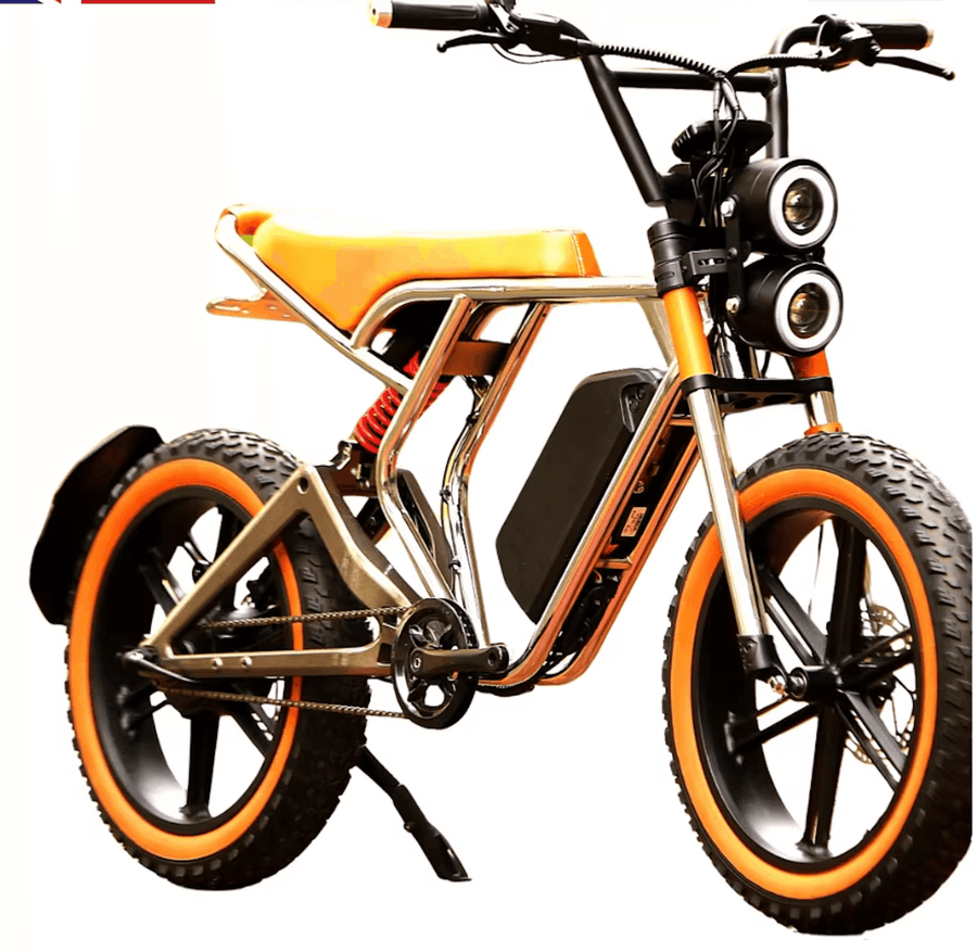 2025 New Design E Bike Fat 20*4 Urban Commute Ebike Cro-Moly Steel Frame